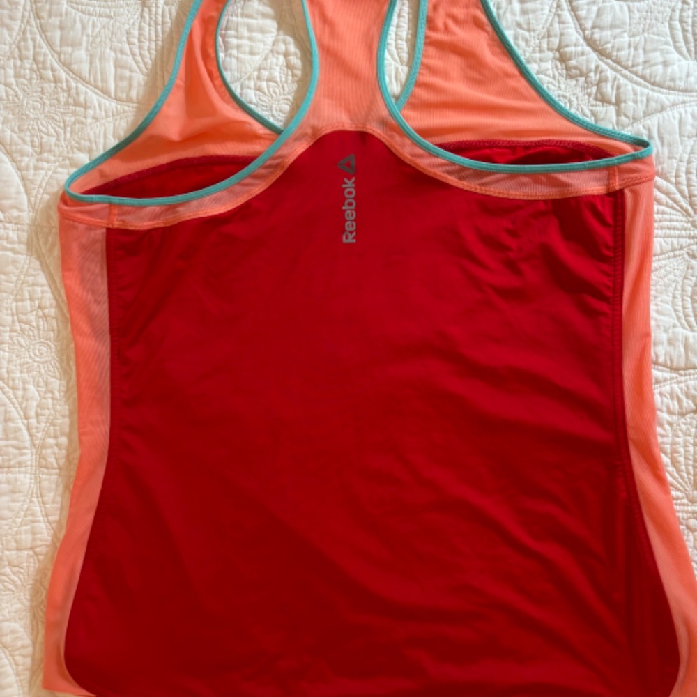 Reebok Red Racer-back Tank - Picture 2 of 4